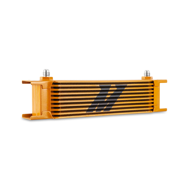 Mishimoto Universal -6AN 10 Row Oil Cooler - Gold-thumbmail-2
