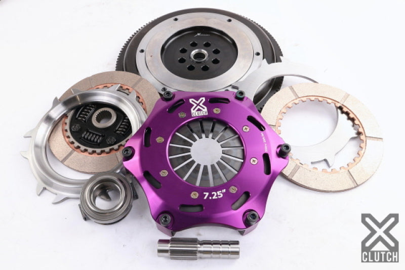 XClutch 17-21 Honda Civic 1.5L 7.25in Twin Sprung Ceramic Clutch Kit-thumbmail-1