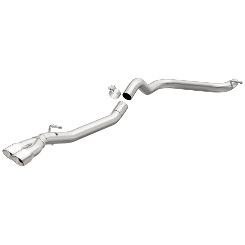 MagnaFlow Sys C/B 15-16 Volkswagen Golf TDI 2.5in Polished SS Dual Tip Driver Side Rear Exit-thumbmail-2