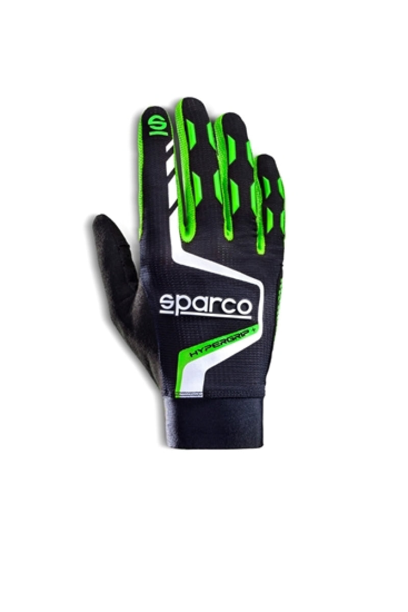 Sparco Gloves Hypergrip+ 08 Black/Green-thumbmail-1
