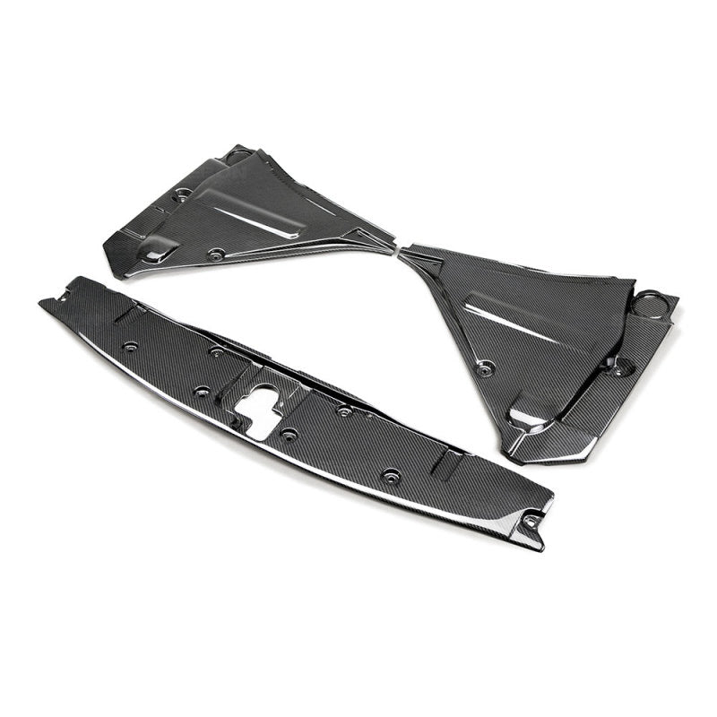 Seibon 09-10 Nissan GT-R R35 Carbon Fiber Cooling Plate-thumbmail-1