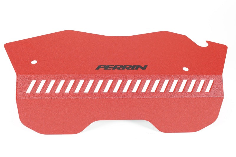 Perrin 2022+ Subaru WRX Pulley Cover - Red-thumbmail-2