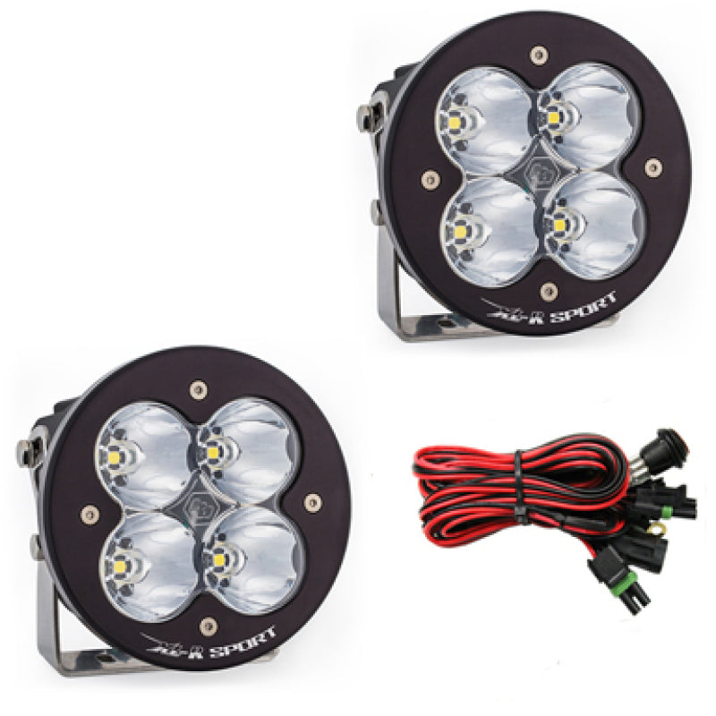 Baja Designs XL R Sport Series High Speed Spot Pattern Pair LED Light Pods-thumbmail-1