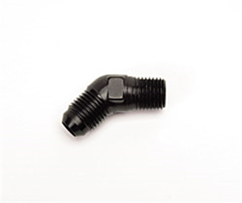 Russell Performance -6 AN to 1/4in NPT 45 Degree Flare to Pipe Adapter-thumbmail-1