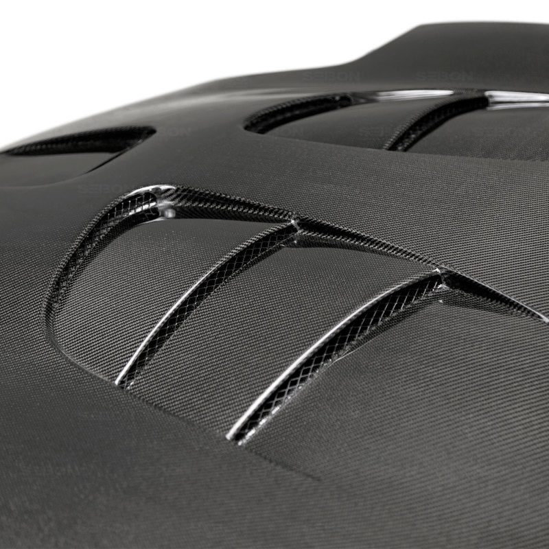 Seibon 93-96 Mazda RX-7 ST Carbon Fiber Hood-thumbmail-3