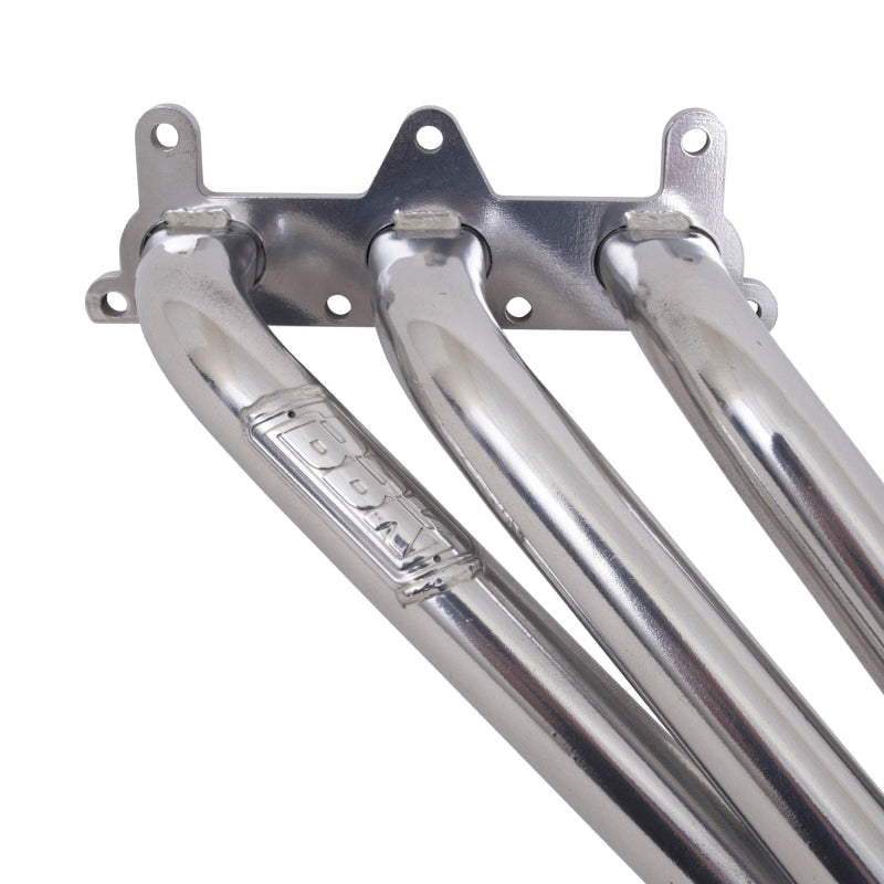 BBK 10-11 Camaro V6 Long Tube Exhaust Headers With Converters - 1-5/8 Silver Ceramic-thumbmail-10