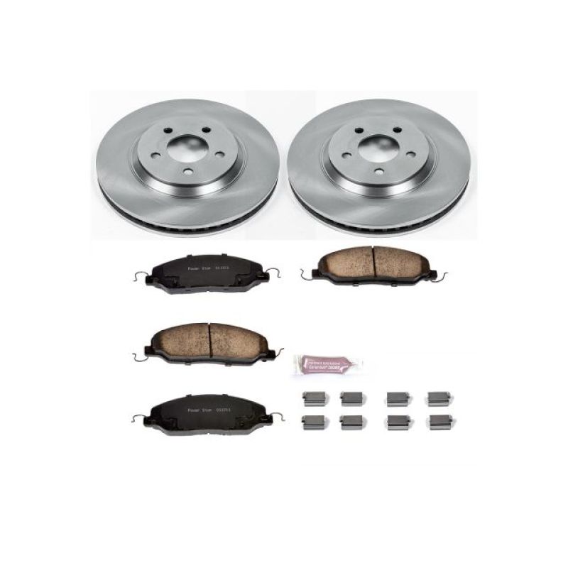 Power Stop 05-10 Ford Mustang Front Autospecialty Brake Kit-thumbmail-1