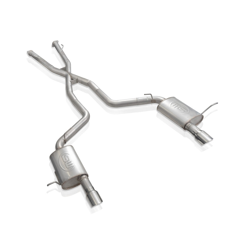 Stainless Works 11-20 Dodge Durango 5.7L 3in Redline Catback w/4in Polished Tips-thumbmail-1