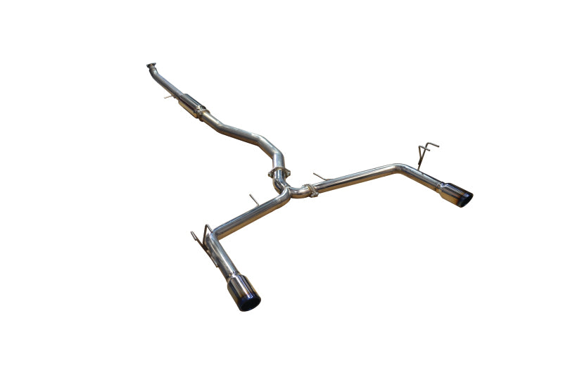 Injen 16-20 Honda Civic 1.5L Turbo 4Cyl (Sedan) 63mm SS Cat-Back Exhaust w/ Dual Burnt Titanium Tips-thumbmail-1