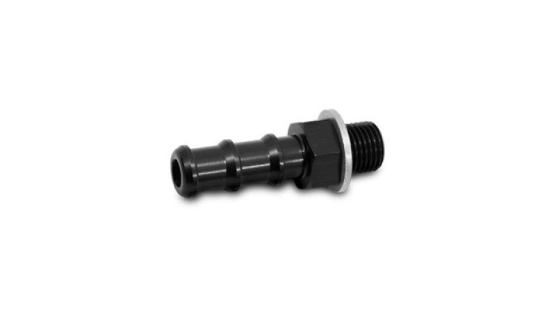Vibrant Aluminum Metric to Barb Fitting Male M18 x 1.5 to 3/8in Barb-thumbmail-2