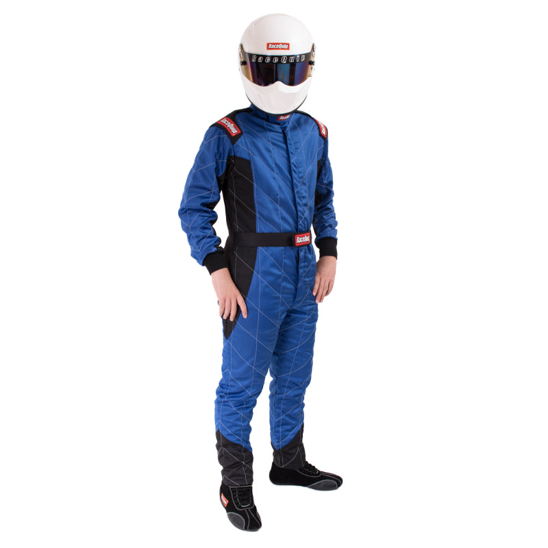 RaceQuip Blue Chevron-5 Suit SFI-5 - 3XL-thumbmail-1
