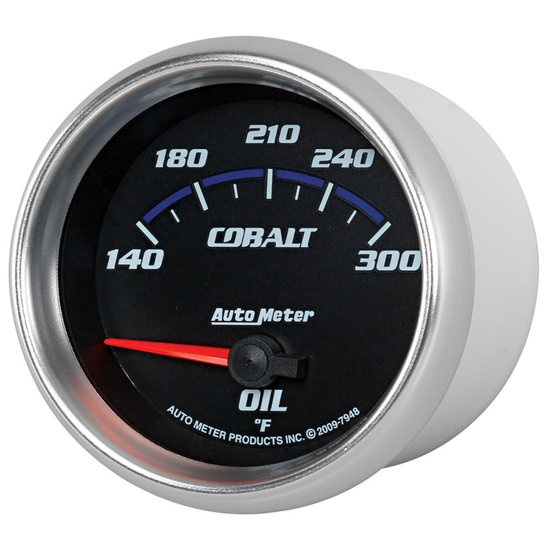 Autometer Cobalt 66.7mm 140-300 Degree F Electric Oil Temperature Gauge-thumbmail-3