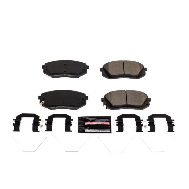 Power Stop 2019 Hyundai Elantra GT Front Z23 Evolution Sport Brake Pads w/Hardware-thumbmail-1