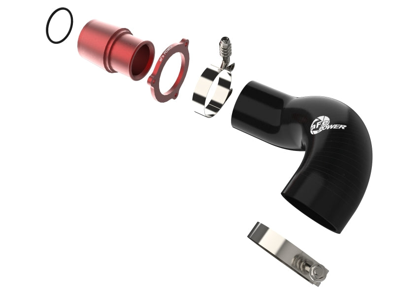aFe 15-19 VW GTI Turbocharger Inlet Pipe - Red-thumbmail-4