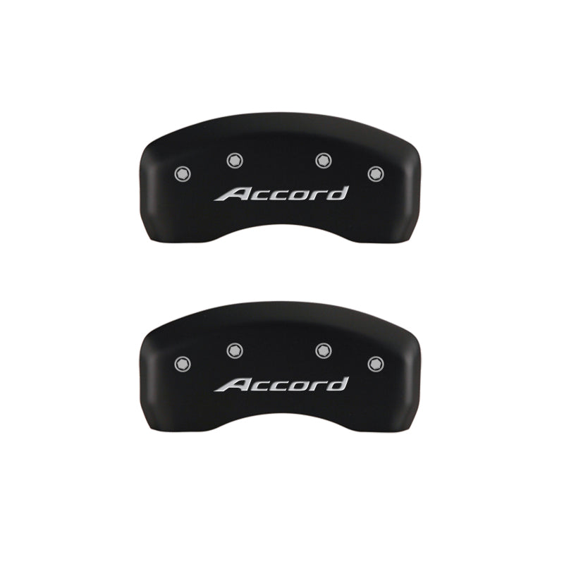 MGP 4 Caliper Covers Engraved Front Accord Engraved Rear Accord Red finish silver ch-thumbmail-4