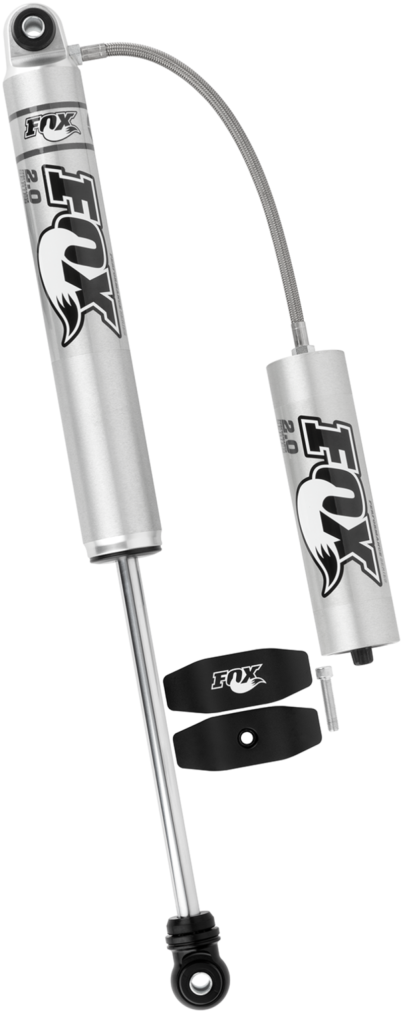 Fox 2.0 Performance Series 10.1in. Smooth Body R/R Shock Aluminum / Std Travel / Eyelet Ends - Black-thumbmail-7
