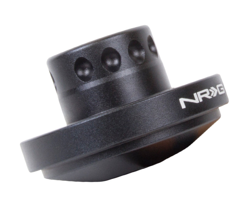 NRG Short Spline Adapter - Polaris RZR / Ranger (Secures w/OEM Lock Nut / Fits Quick Lock) - Black-thumbmail-2