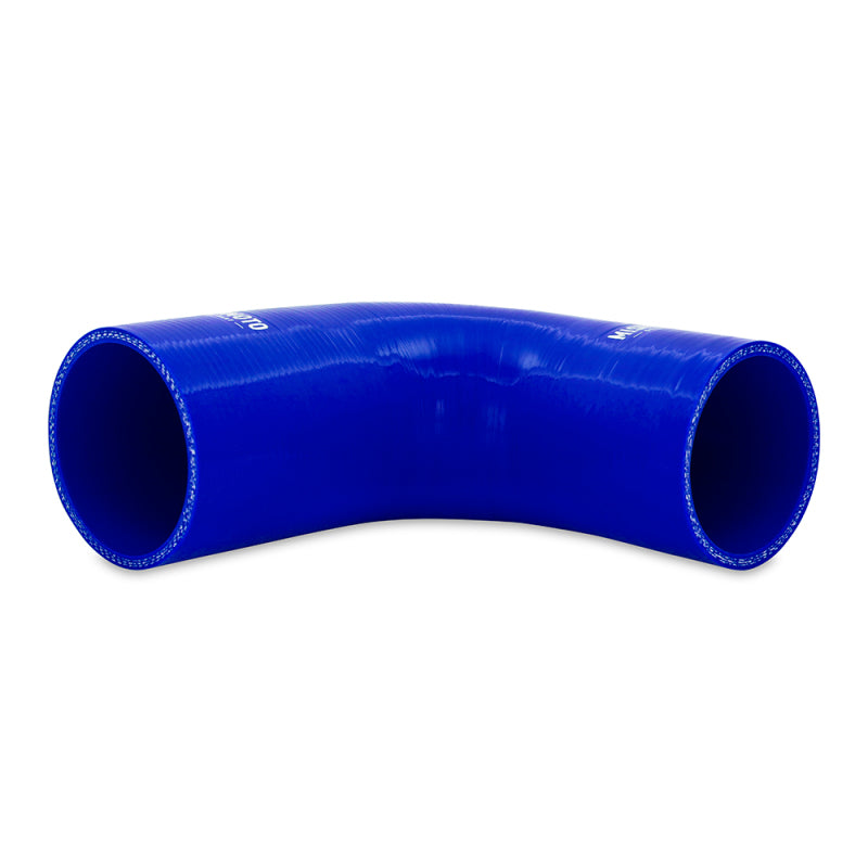 Mishimoto Silicone Reducer Coupler 90 Degree 2.75in to 3in - Blue-thumbmail-2