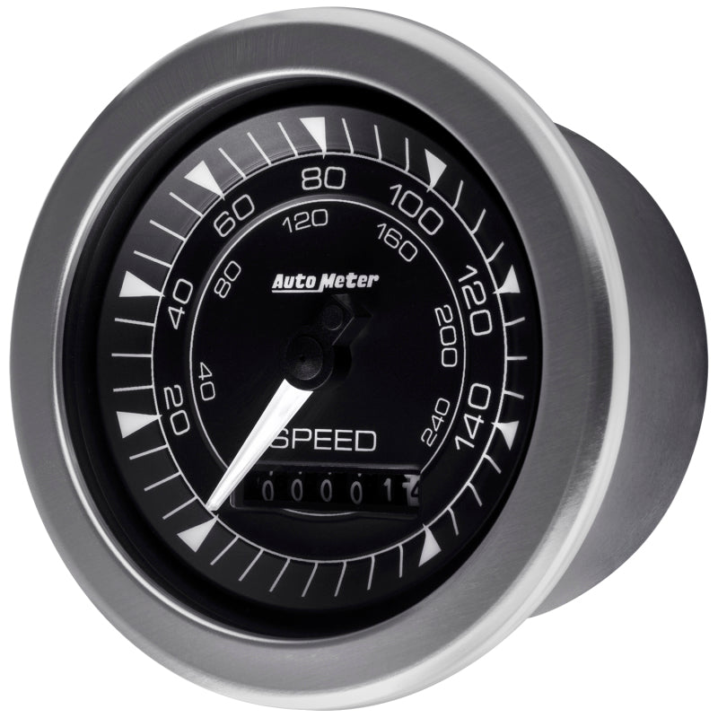 Autometer Chrono 3-3/8in 160MPH Electric Programmable Speedometer Gauge-thumbmail-3