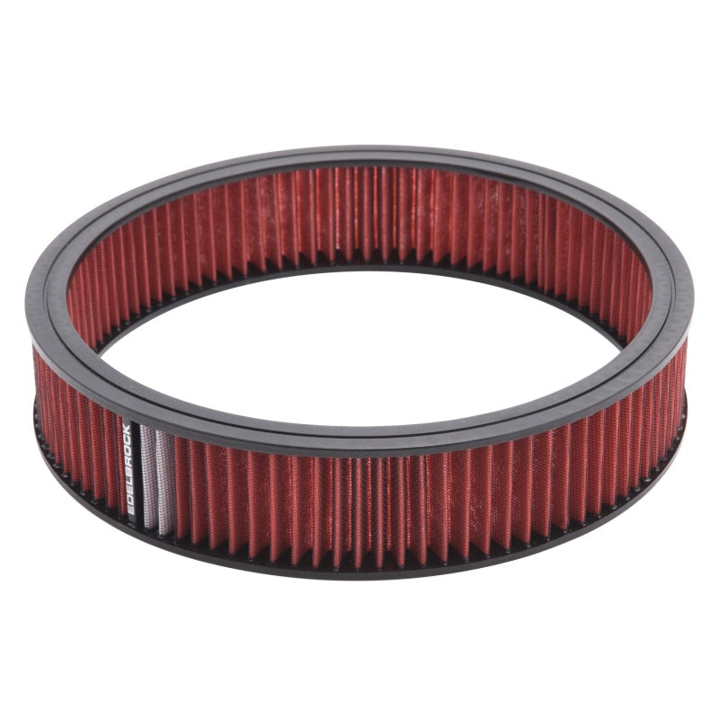 Edelbrock Air Cleaner Element Pro-Flo 3In Tall 14In Diameter Red-thumbmail-1