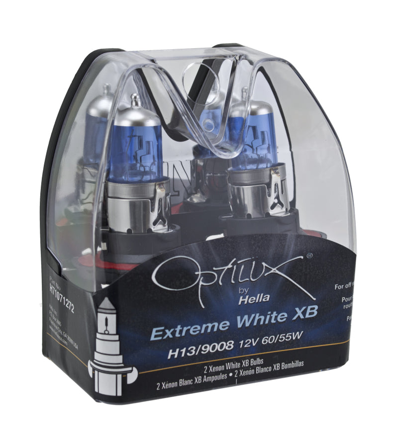 Hella Optilux H13/9008 12V 60/55W XB Xenon White Bulbs (Pair)-thumbmail-17