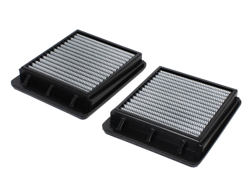 aFe MagnumFLOW Air Filters OEM Replacement Pro DRY S 09-15 Nissan GT-R V6 3.8L (tt)-thumbmail-2
