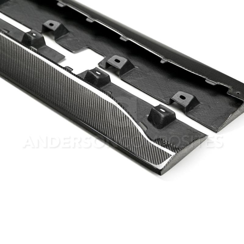 Anderson Composites 15-16 Ford Mustang Type-AR Rocker Panel Splitter-thumbmail-3