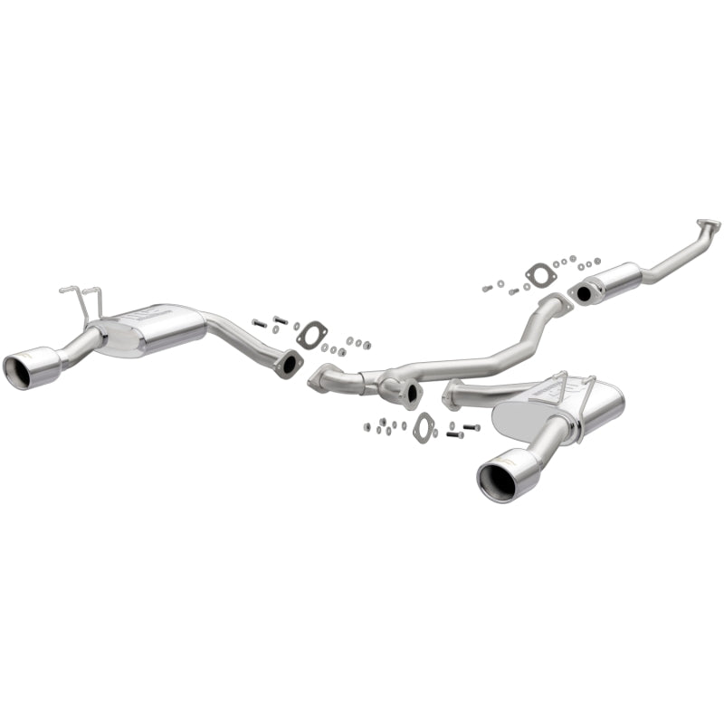 MagnaFlow Cat-Back 2016 Honda Civic (Sedan Only) 1.5L L4 Turbo 2.25in SS Dual Outlet-thumbmail-1