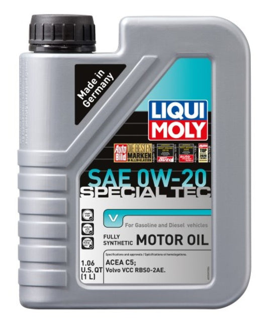 LIQUI MOLY 1L Special Tec V Motor Oil 0W20 - Single