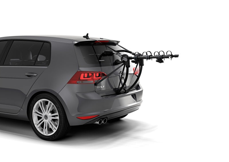 Thule Gateway Pro 3 Hanging-Style Trunk Bike Rack w/Anti-Sway Cages (Up to 3 Bikes) - Black-thumbmail-6