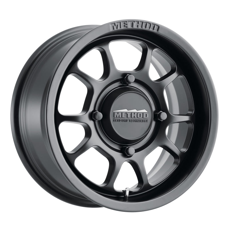 Method MR409 Bead Grip 15x10 / 5+5/0mm Offset / 4x156 / 132mm CB Matte Black Wheel-thumbmail-2