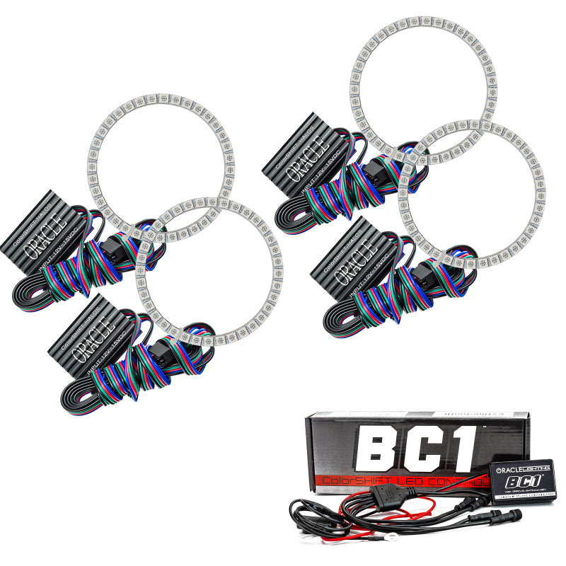 Oracle Infiniti G35 Coupe 06-07 Halo Kit - ColorSHIFT w/ BC1 Controller-thumbmail-1