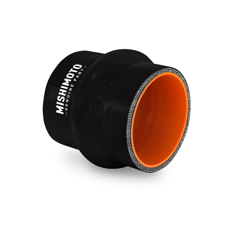 Mishimoto 3in. Hump Hose Silicone Coupler - Black-thumbmail-2