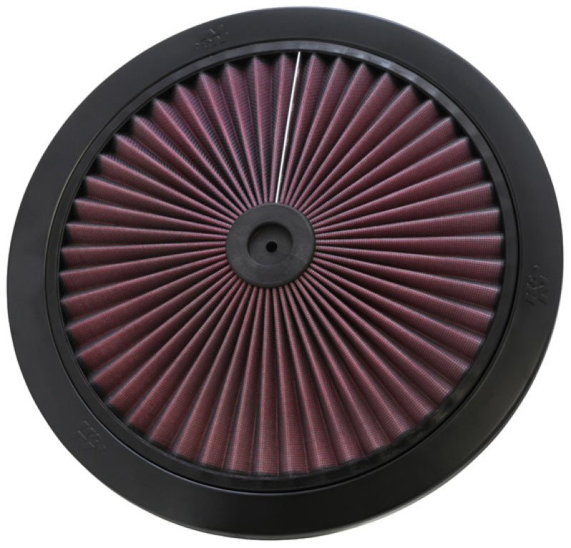 K&N X-Stream Top Filter X-Stream 14 inch OD Black-thumbmail-1