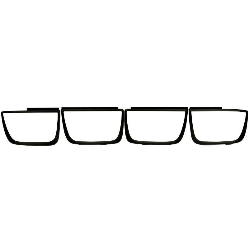 ANZO Taillight Bezels 2010-2013 Chevrolet Camaro Taillight Bezels - 4pc Flat Black-thumbmail-2