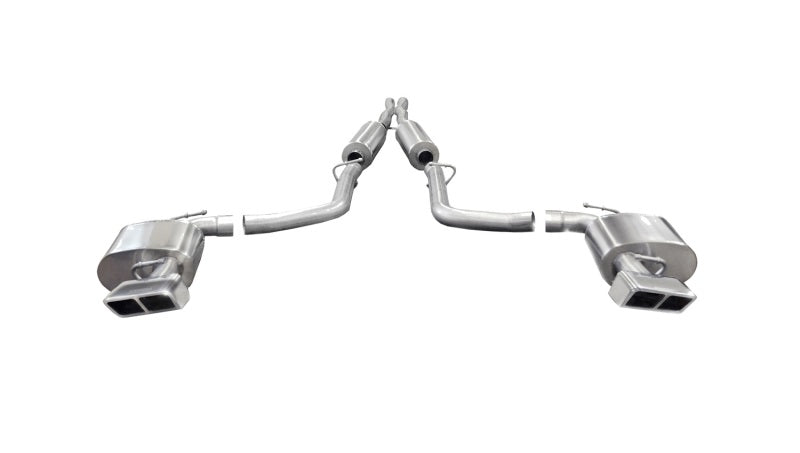 Corsa 11-13 Dodge Challenger SRT-8 6.4L V8 Auto Polished Xtreme Cat-Back Exhaust-thumbmail-2