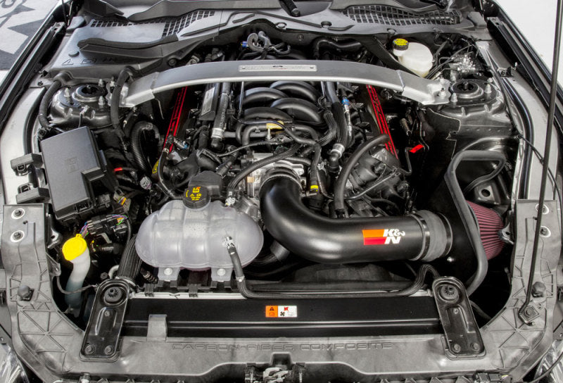 K&N 2016-2017 Ford Mustang Shelby 5.2L V8 Typhoon Cold Air Intake System-thumbmail-3