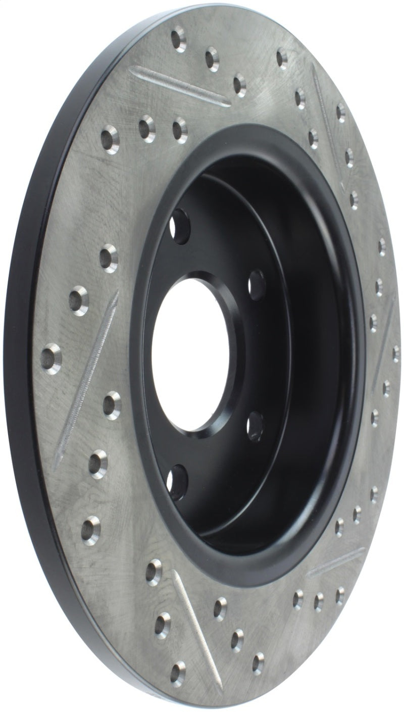 StopTech 12-15 Ford Focus w/ Rear Disc Brakes Rear Right Slotted & Drilled Rotor-thumbmail-2