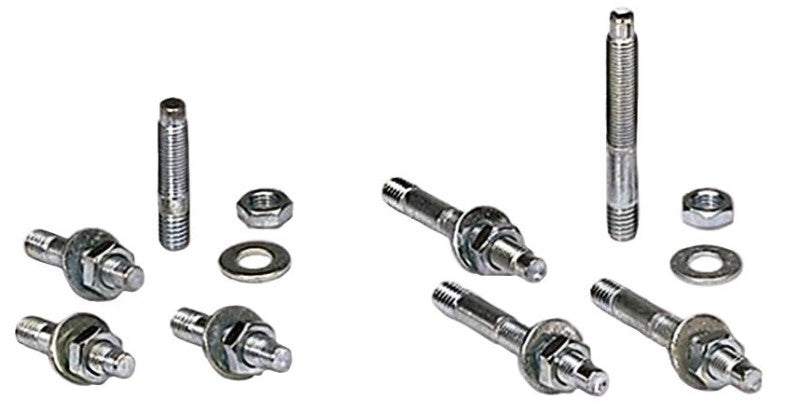 Moroso Carburetor Stud Kit For 1/2in Spacers-thumbmail-1