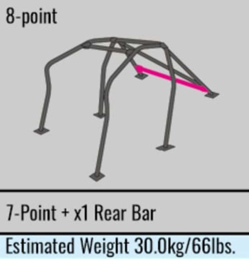 Cusco Steel Roll Cage 10 Point 2 Passenger Escape Dash 2015 Subaru WRX / STI (S/O / No Cancel)-thumbmail-1