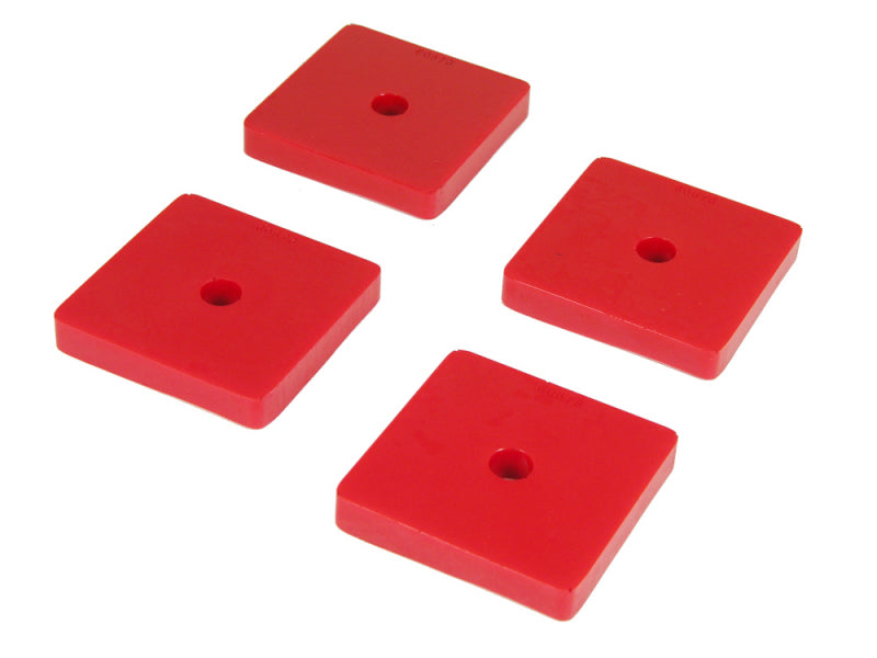 Prothane 60+ Jaguar MKII Rear Spring Pad Kits - Red-thumbmail-1