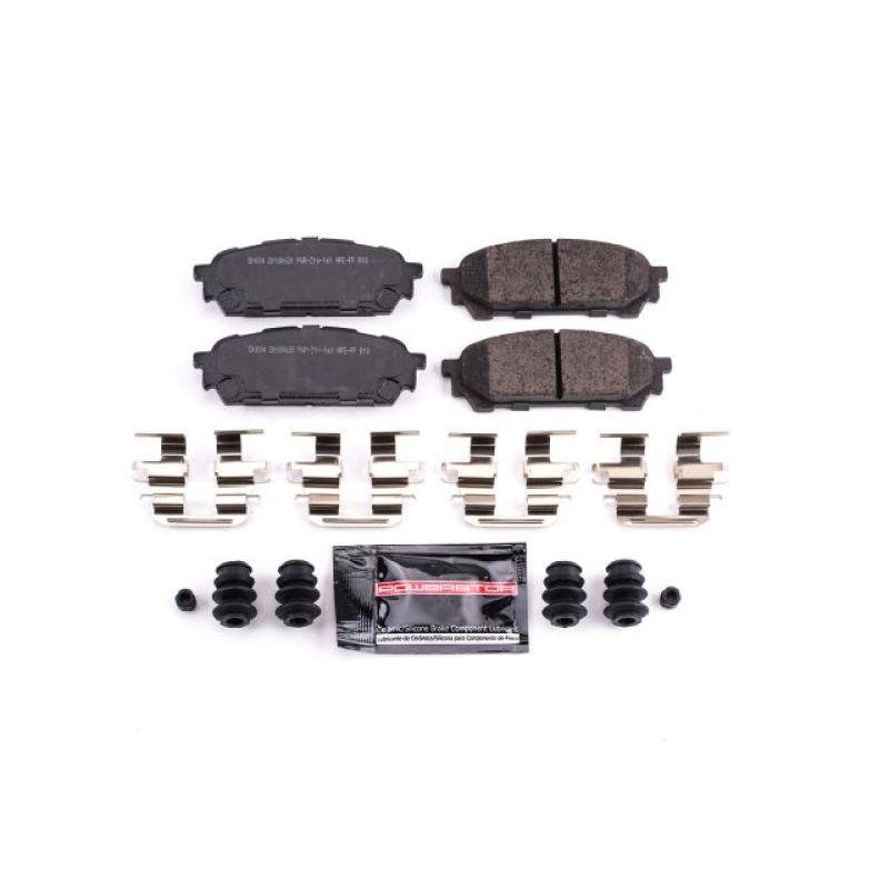 Power Stop 05-06 Saab 9-2X Rear Z23 Evolution Sport Brake Pads w/Hardware-thumbmail-1