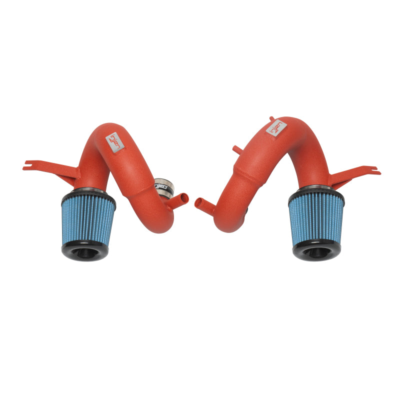 Injen 19-21 Genesis G70 V6-3.3L Twin Turbo SP Short Ram Air Intake System - Wrinkle Red-thumbmail-1