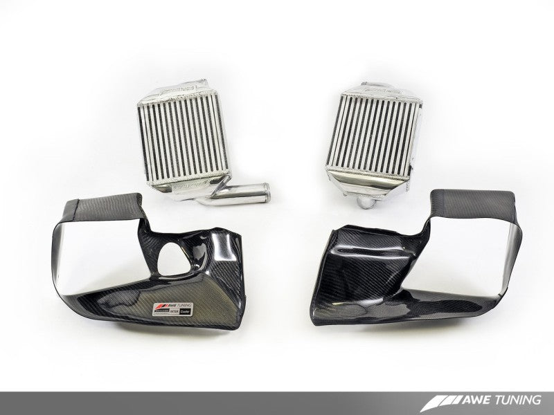 AWE Tuning Audi 2.7T Performance Intercooler Kit - w/Carbon Fiber Shrouds-thumbmail-2
