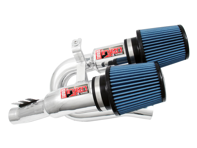 Injen 07-09 335i E92 / 08-09 135i E82 3.0L L6 Twin intake Polished Short Ram Intake-thumbmail-1