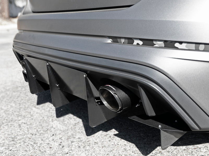 aFe Takeda 3in 304 SS Cat-Back Exhaust System w/ Carbon Fiber Tips 16-18 Ford Focus RS I4-2.3L (t)-thumbmail-2