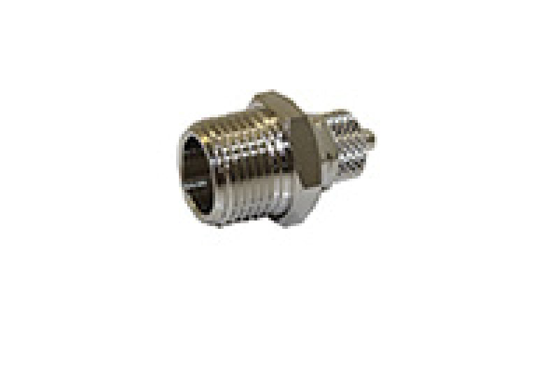 Snow Performance 3/8in NPT - 1/4 Quick Connect Straight Res Fitting-thumbmail-2