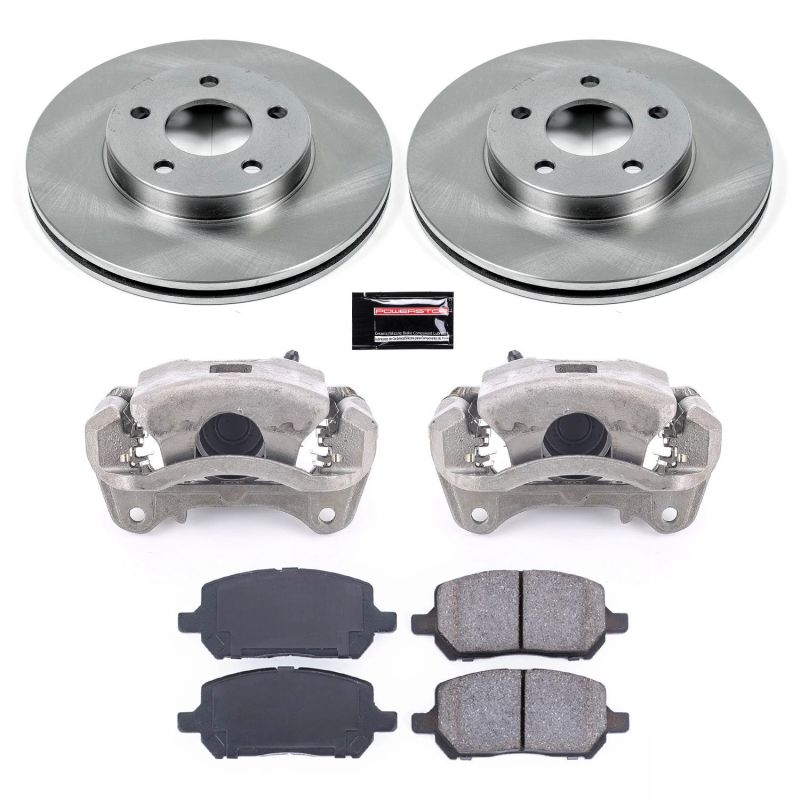 Power Stop 07-10 Pontiac G5 Front Autospecialty Brake Kit w/Calipers-thumbmail-1