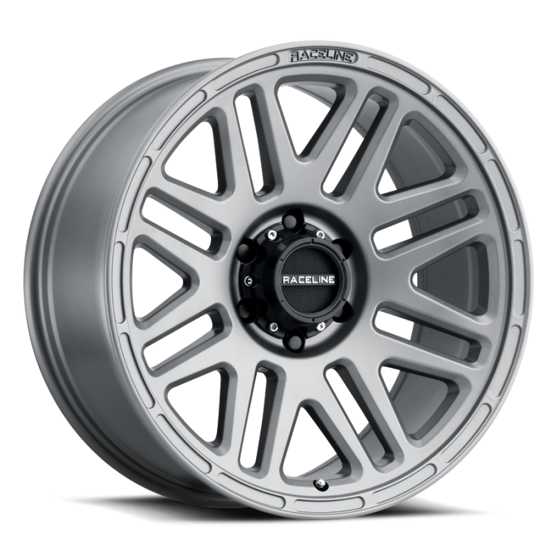 Raceline 944GS Outlander 17x9in / 5x139.7 BP / -12mm Offset / 106.5mm Bore - Greystone Wheel-thumbmail-1