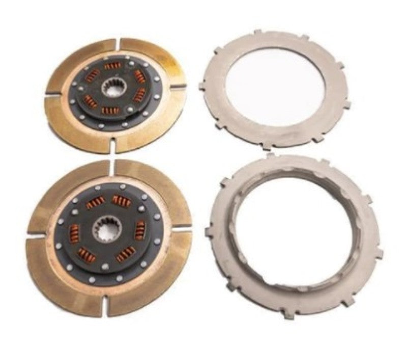 OS Giken Overhaul Kit A Subaru STi EJ25 (Incl. Clutch Discs/Center Plate/PP - NO Repl. Cover)-thumbmail-1